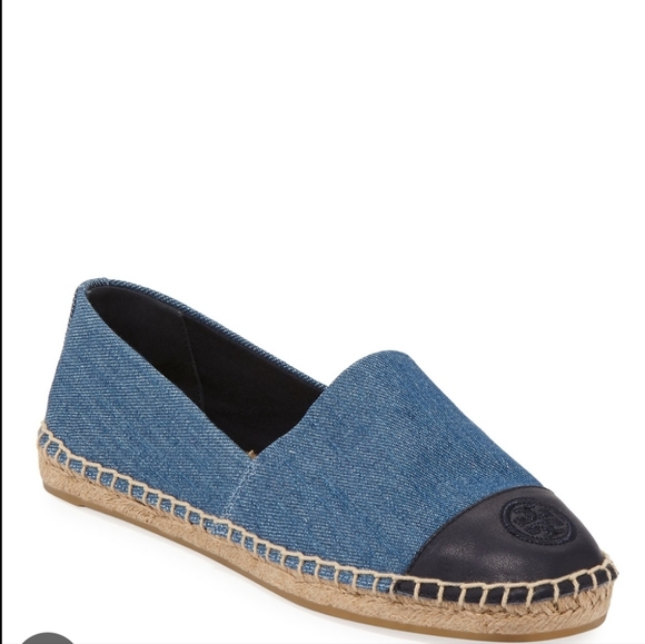 Tory Burch Shoes - Tory Burch Denim Color Block Espadrille